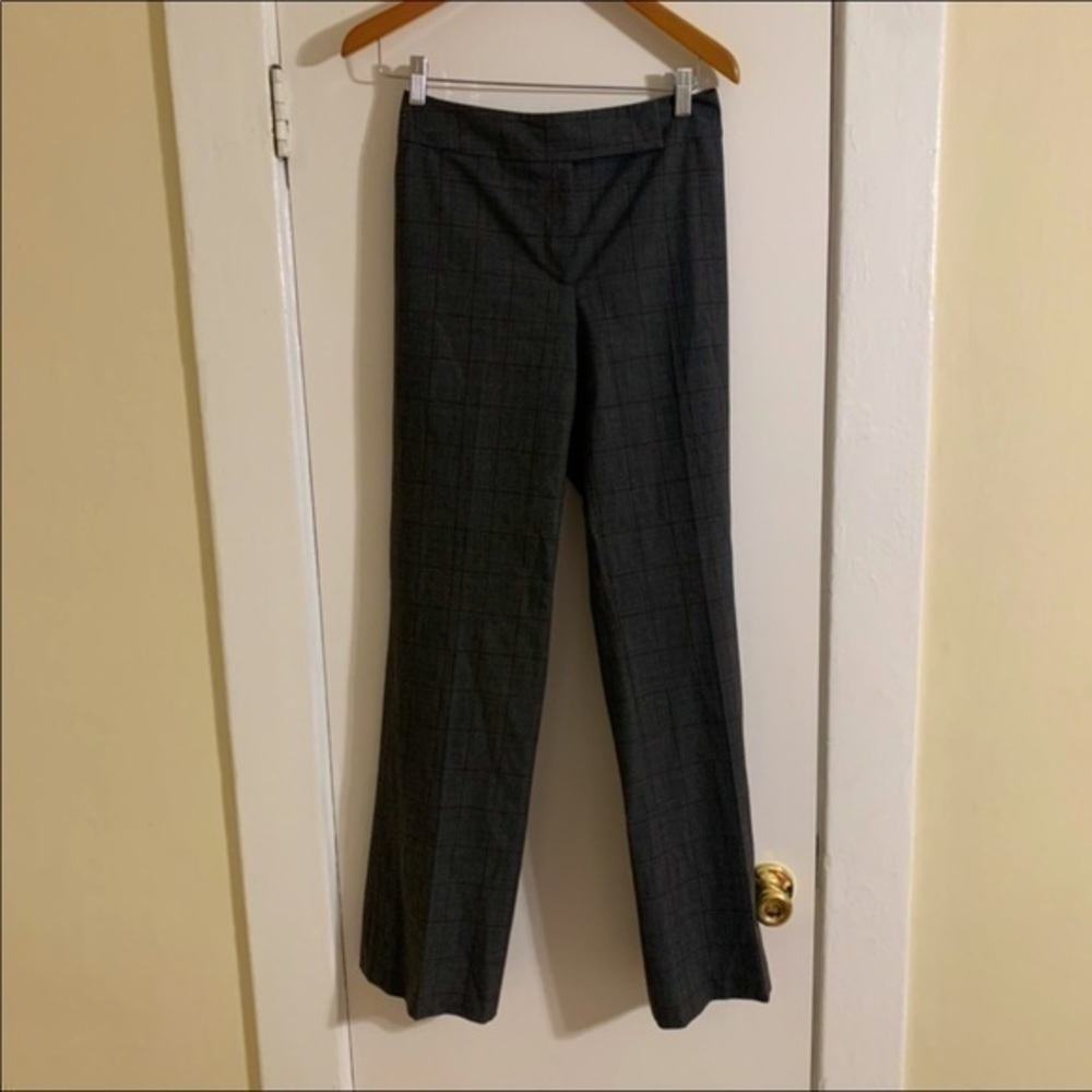 Grey Plaid Dress Pants size‎ 4